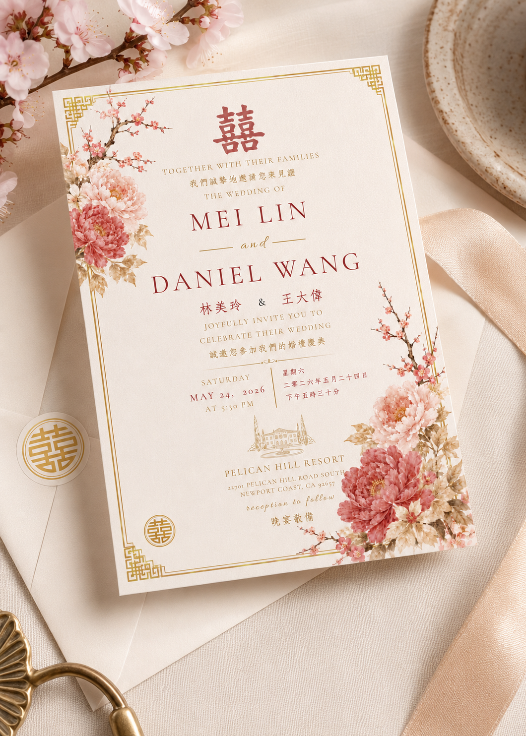 Invitation mockup two